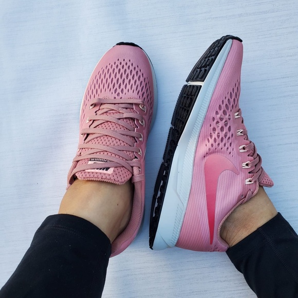 women's Nike Zoom Pegasus 34 RUST PINK new - Picture 3 of 7